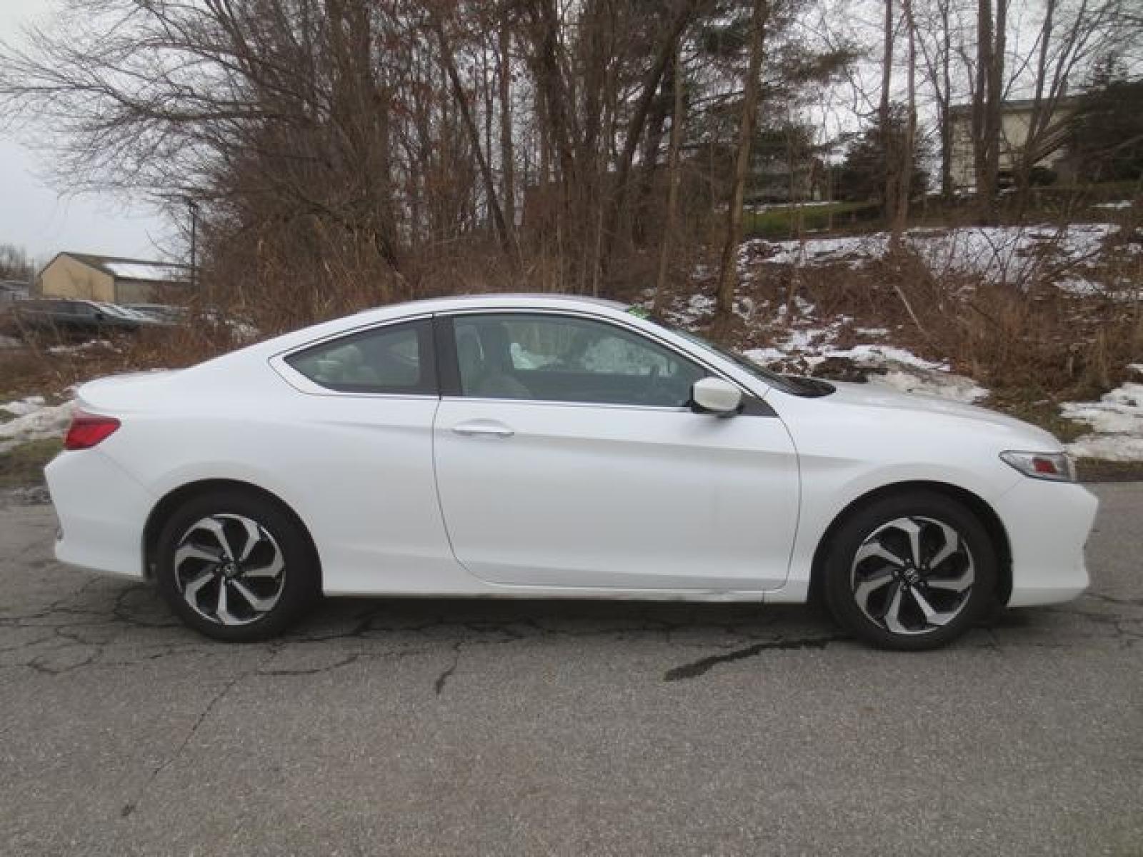 2016 White /Tan Honda Accord LX-S Coupe 6-Spd MT (1HGCT1A39GA) with an 2.4L L4 DOHC 16V engine, 6 Speed Manual Transmission transmission, located at 270 US Route 6, Mahopac, NY, 10541, (845) 621-0895, 41.349022, -73.755280 - Photo #9